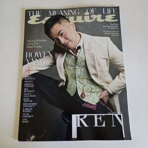 Esquire magazine winter 2025/ 2026 featuring Bowen Yang
